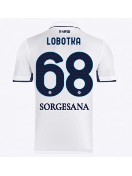 SSC Napoli Stanislav Lobotka #68 Replika Borta Kläder 2024-25 Kortärmad